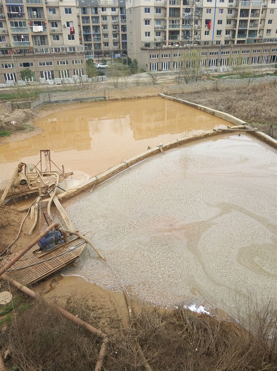 临沭沉淀池淤泥清理-厂区废水池淤泥清淤